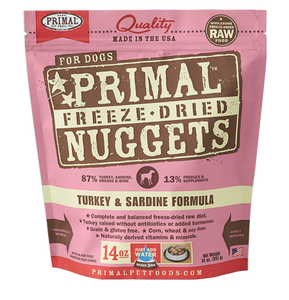 Primal Freeze Dry Dog Turkey Sardine