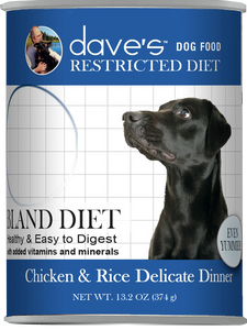 Dave's Dog Restricted Diet Bland Chicken 13oz