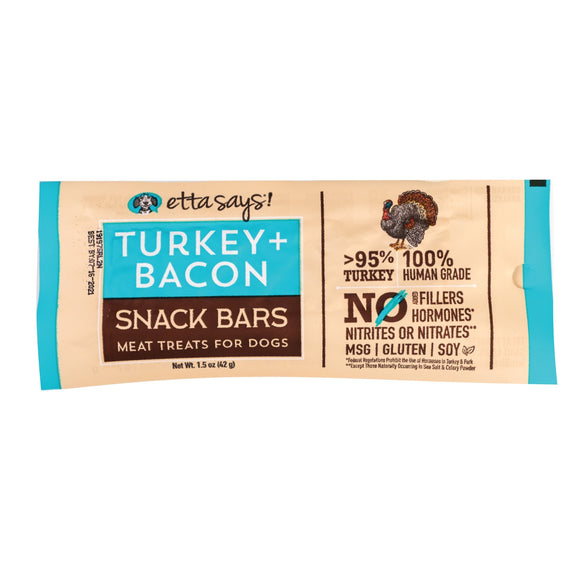 Etta Says Meat Snack Bar Turkey And Bacon 1.5oz