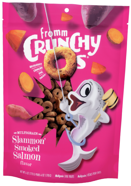 Fromm Crunchy O's Slammon' Smoked Salmon