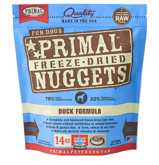 Primal Freeze Dry Dog Duck