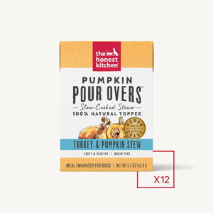 Honest Kitchen Pour Over Turkey Pumpkin 5.5oz