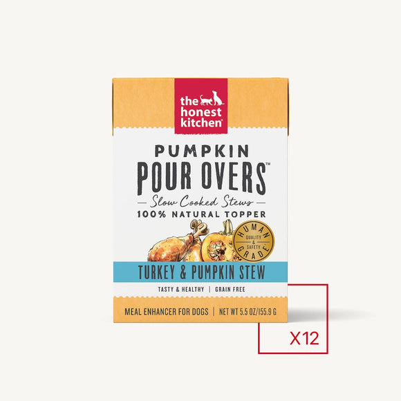 Honest Kitchen Pour Over Turkey Pumpkin 5.5oz