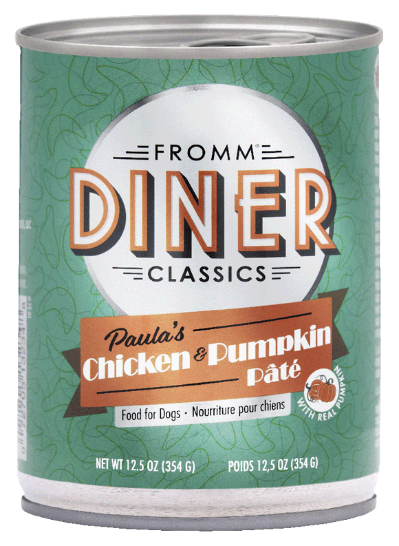 Fromm Diner Classics Paula's Chicken & Pumpkin Pate 12.5oz