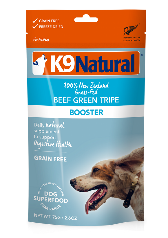 K9 Natural Freeze Dry Beef Green Tripe Topper