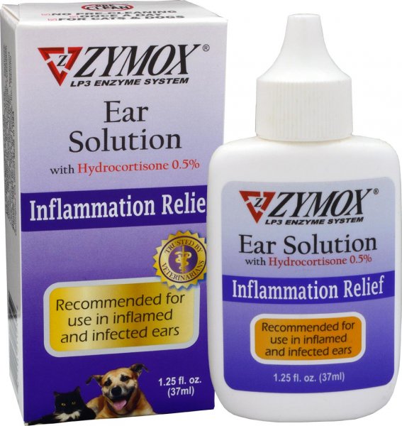 Zymox Ear Solution 1.25oz