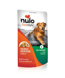 Nulo Dog Chicken Green Bean Pouch 2.8oz