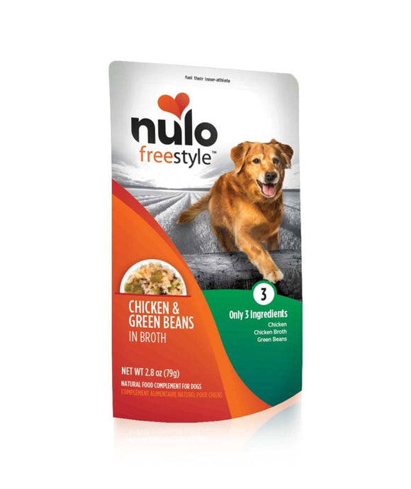 Nulo Dog Chicken Green Bean Pouch 2.8oz