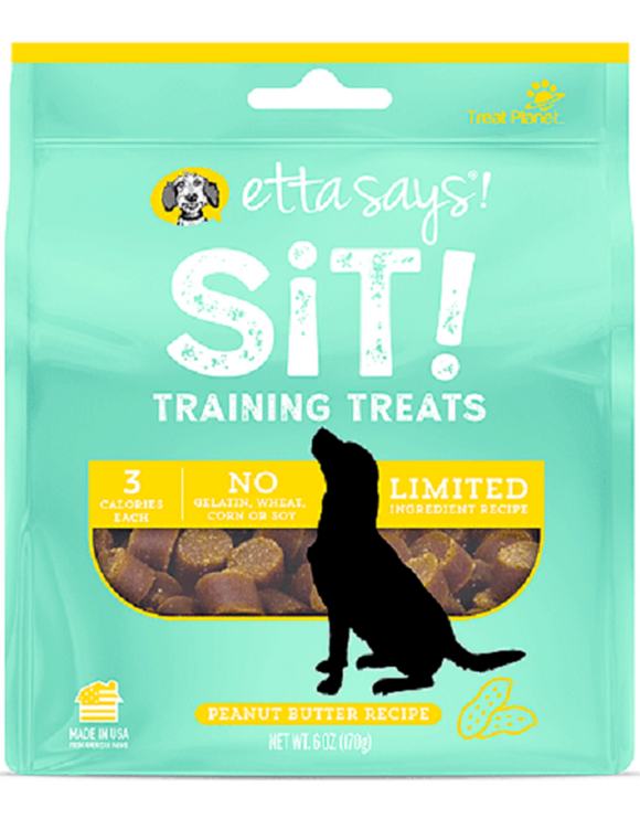 Etta Says Sit Training Peanut Butter 6oz