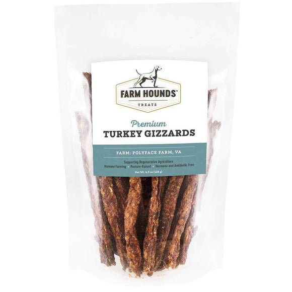 Farm Hounds Turkey Gizzard Sticks 4.5oz