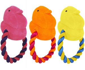 Peeps Plush Chick Rope Toy