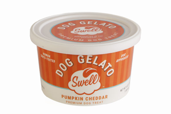 Swell Dog Gelato Pumpkin Cheddar