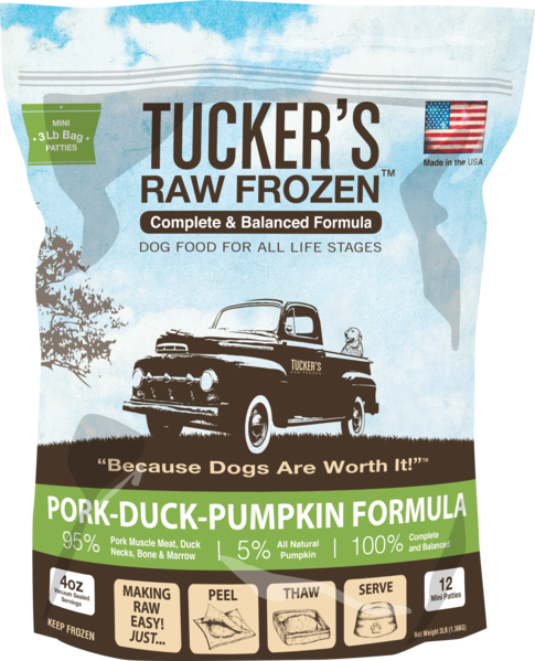 Tucker's Frozen GF Pork Duck