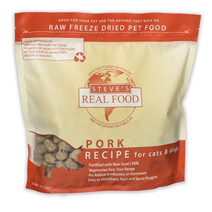 Steve's Freeze Dried Nuggets Pork 20oz