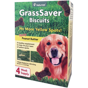 NaturVet GrassSaver PB Biscuits 11oz