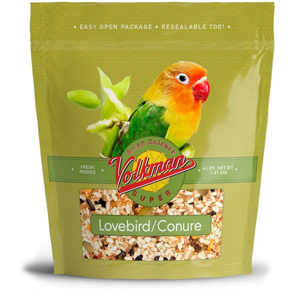 Volkman Avian Science Super Lovebird & Conure 4lb