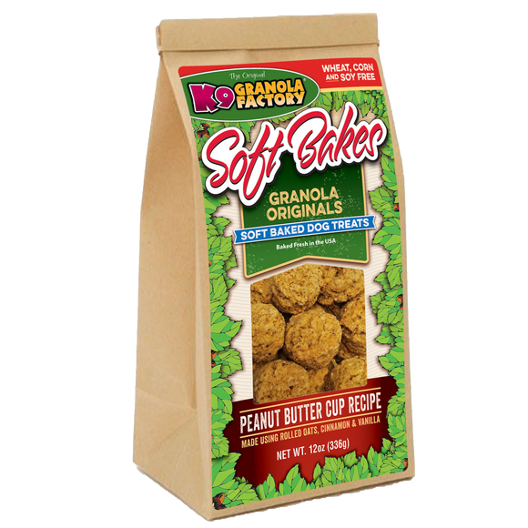 K9 Granola Soft Bakes Peanut Butter Cup 12oz