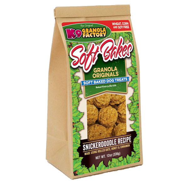 K9 Granola Soft Bakes Snickerdoodle 12z