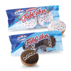 Fab Dog Fabcakes Chocolate 2pk