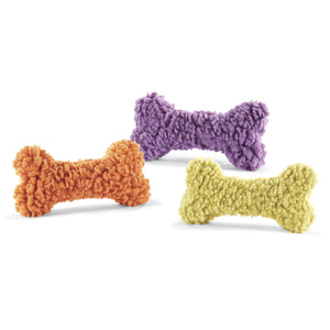 HuggleHounds HuggleFleece Fall Bone 12in Asst