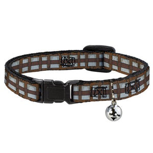 Buckle Down Cat Collar with Bell 8.5in-12in