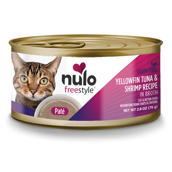 Nulo Cat Pate Tuna Shrimp 2.8oz