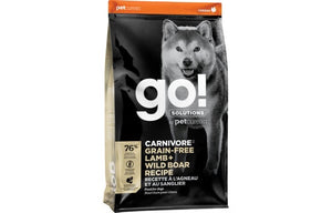 Go! Dog Adult Carnivore GF Lamb & Boar 22lb