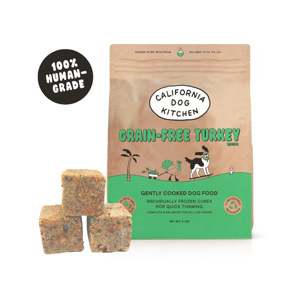 California Dog Kitchen Gently Cooked Grain Free Turkey