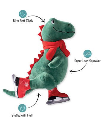 Fringe Ice Skating TRex Plush