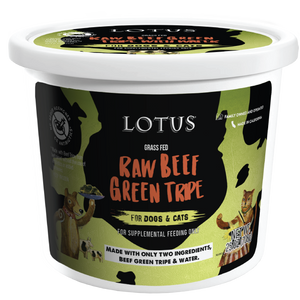 Lotus Dog/Cat Raw Green Tripe