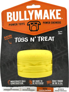 Bullymake Toss N Treat Yellow Cheeseburger*